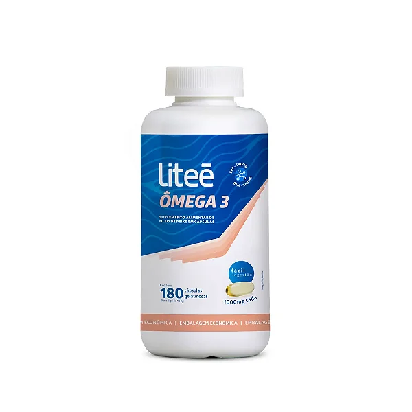 Ômega 3 Liteé 180 Cápsulas