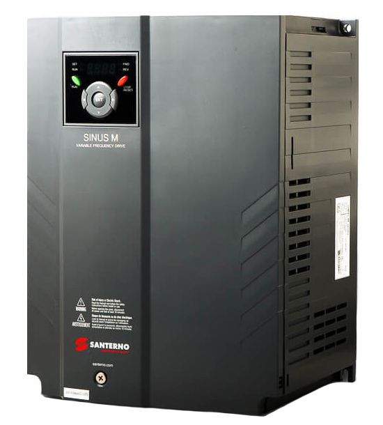 SINUS M 0017 2S/T BA2K2 INVERSOR DE FREQUÊNCIA 15CV 46A MONOFÁSICO/TRIFÁSICO 200-230V 11KW ZZ0073060 SANTERNO