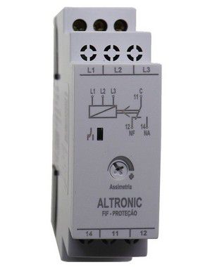 FIF 01- MM RELÉ DE FALTA E INVERSÃO DE FASES 220-440VCA ALTRONIC