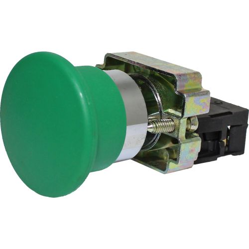 P20AMR-G-1A PULSADOR COGUMELO 22MM PLÁSTICO 1NA VERDE I23267 METALTEX