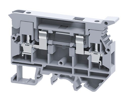 CAFL4U CONECTOR PORTA-FUSÍVEL 6.3X32 CINZA CONNECTWELL