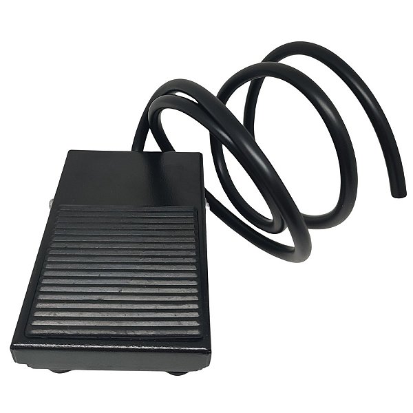 TFS-100 MINI PEDAL METÁLICO 1REV 10A COM CABO 1M I07096 METALTEX