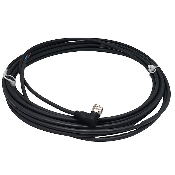 S08-3FUW-050 CABO CONECTOR M8 3P ANGULAR 5M PUR 605-002-376 CONTRINEX