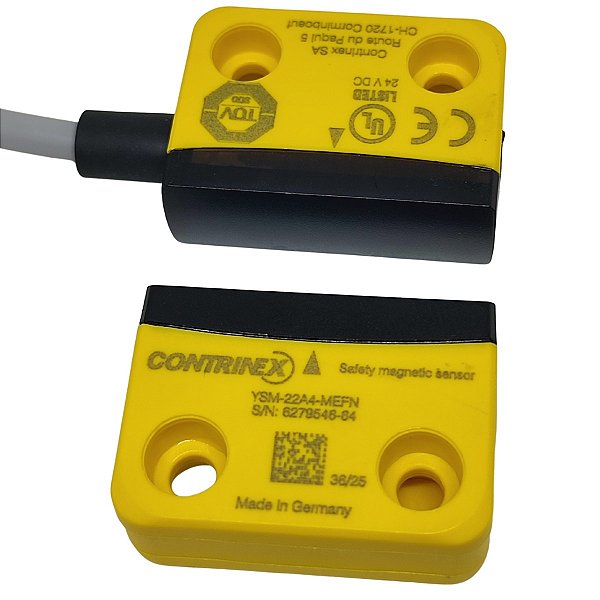 YSM-22K4-MEFN-P012 SENSOR MAGNÉTICO 2NA 24VDC SAIDA RABICHO 0.15M + CONEC. M12 4P 605-000-753 CONTRINEX