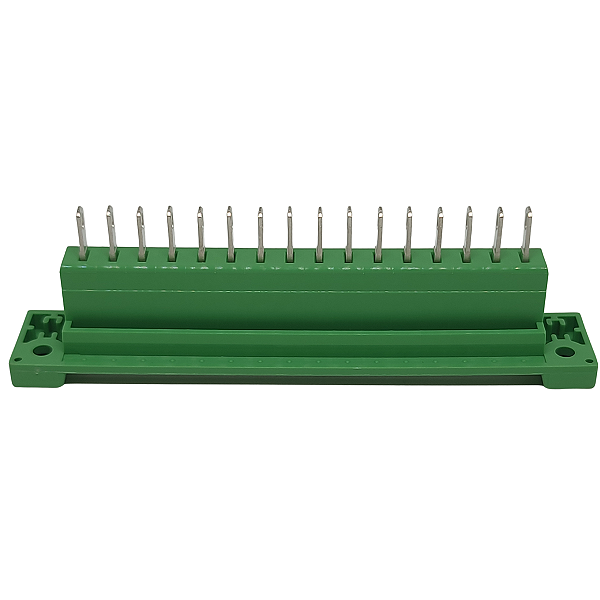 DFK-MSTB 2,5/16-G-5,08 HEADER DE PASSAGEM VERDE CONEXÃO SOLDÁVEL 0707374 PHOENIX CONTACT