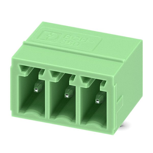 BCH-350H- 3 GN CAIXA BÁSICA DA PLACA DE CIRCUITO IMPRESSO VERDE 5441359 PHOENIX CONTACT