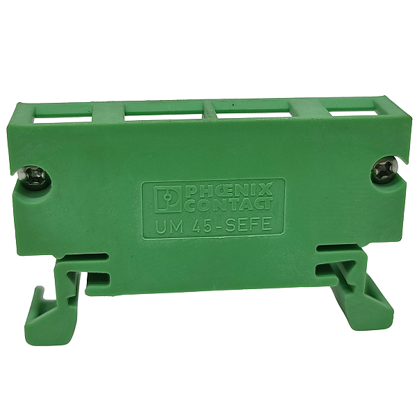 UM 45-SEFE ELEMENTO LATERAL COM BASE VERDE 2907826 PHOENIX CONTACT