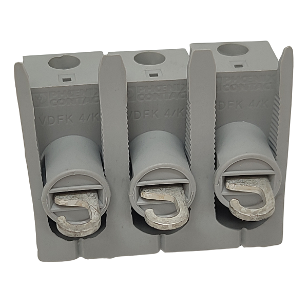 VDFK 4/K BORNE CONECTOR DE PASSAGEM CONEXÃO SOLDÁVEL 0709233 PHOENIX CONTACT
