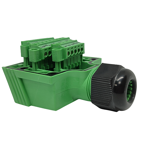 SACB-C-H180 8/16 COBERTURA DE CONEXÃO COM ROSCA DE PLÁSTICO CONEXÃO POR ROSQUEAMENTO PLUGÁVEL 1695977 PHOENIX CONTACT