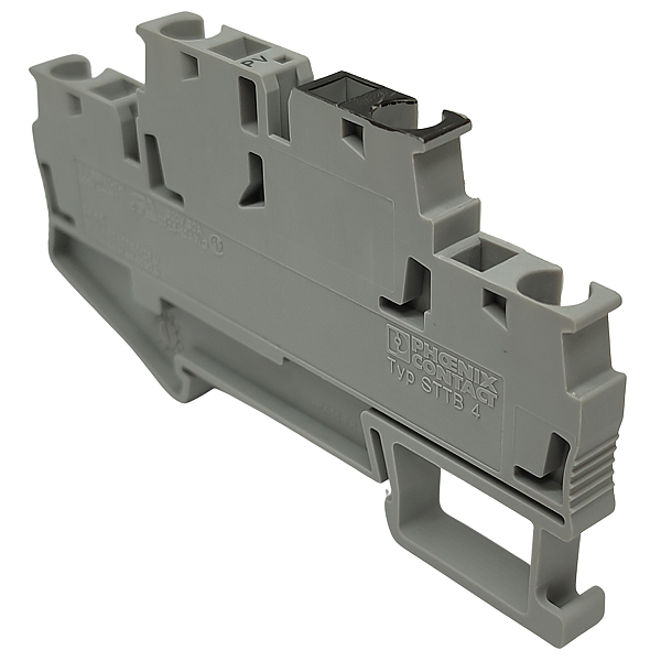 STTB 4-PV BORNE DE DOIS NÍVEIS CONEXÃO À MOLA CINZA 3031542 PHOENIX CONTACT