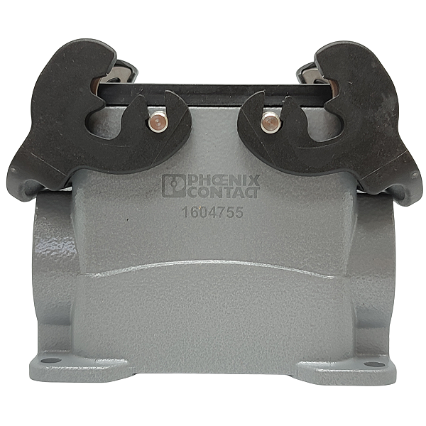 HC-B 10-SMQ-74/O1M25 CAIXA BASE ALTA HEAVYCON B10 COM TRAVA DUPLA 1604755 PHOENIX CONTACT