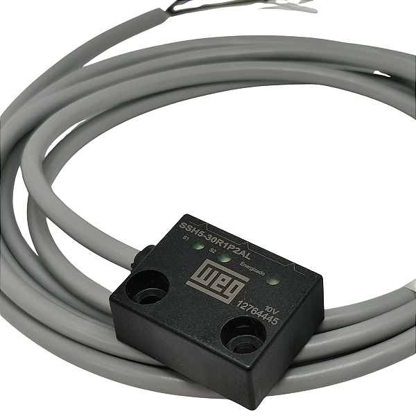 SSH5-30R1P2AL SENSOR HALL 2NA 19 À 33VCC 30MM SAÍDA LATERAL 12764445 WEG