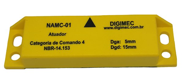 NAMC-01 ATUADOR PARA SENSOR MAGNÉTICO DE SEGURANÇA DIGIMEC