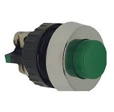 BI103/05 BOTÃO 15MM REDONDO CROMADO COM PINO VERDE 1NA 11500305 SCHMERSAL