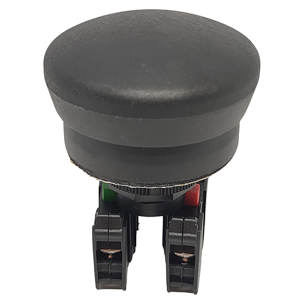 CLC255/01+CLP110+CLP101 BOTÃO 22MM COGUMELO 55MM PRETO 1NA+1NF 14607001 SCHMERSAL