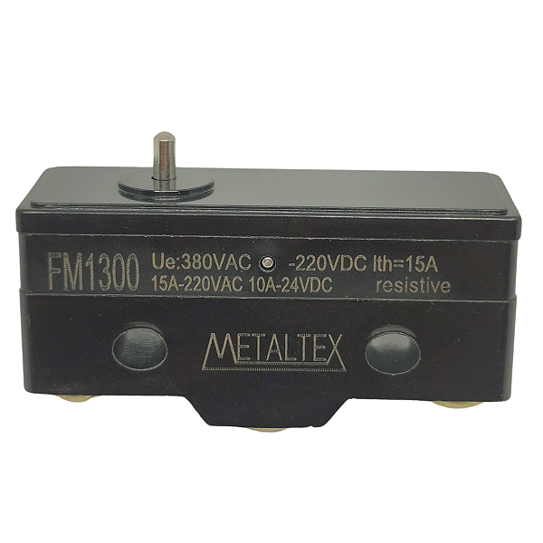 FM1300 CHAVE FIM DE CURSO MINIATURA ATUADOR PINO I07641 METALTEX