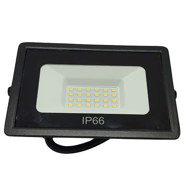 REFLETOR LED BIVOLT 100W BRANCO FRIO 6500K IP67 SD LED