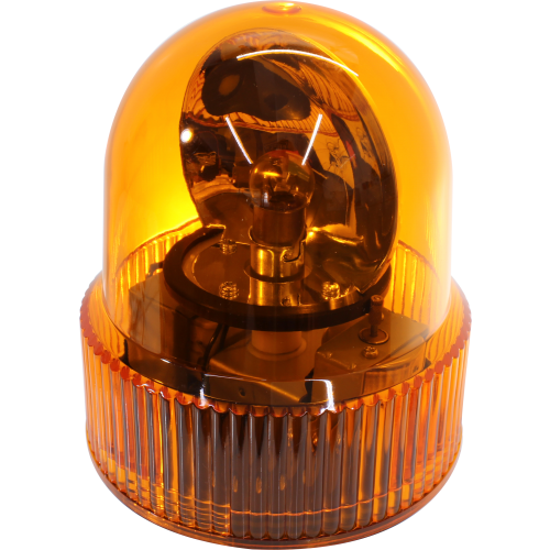TRM-220-O SINALIZADOR DE EMERGÊNCIA ROTATIVO 220VCA 100MM LARANJA I05351 METALTEX