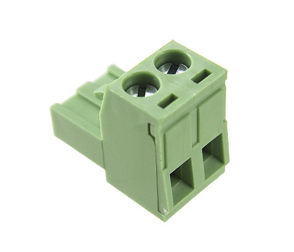 BR8F1-02 BORNE PLUG PARA CABO 2 VIAS PASSO 5,08MM VERDE I09711 METALTEX