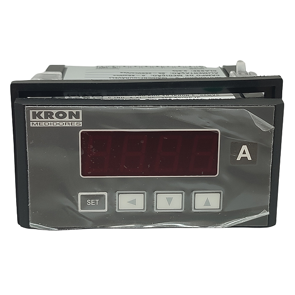VOLTIMETRO KDG 48 IKRON 48X96 ALIMENTAÇÃO 85-265 AC/DC IP54 JK04010265110 KRON MEDIDORES