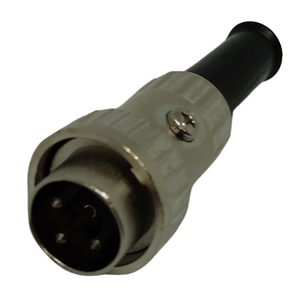 CRM-03 CONECTOR DIN 3 VIAS MACHO PARA CABO I03556 METALTEX