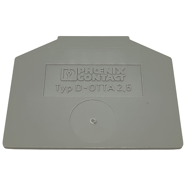 D-OTTA 2,5 TAMPA TERMINAL PARA BORNE CONECTOR DE PASSAGEM 0790569 PHOENIX CONTACT