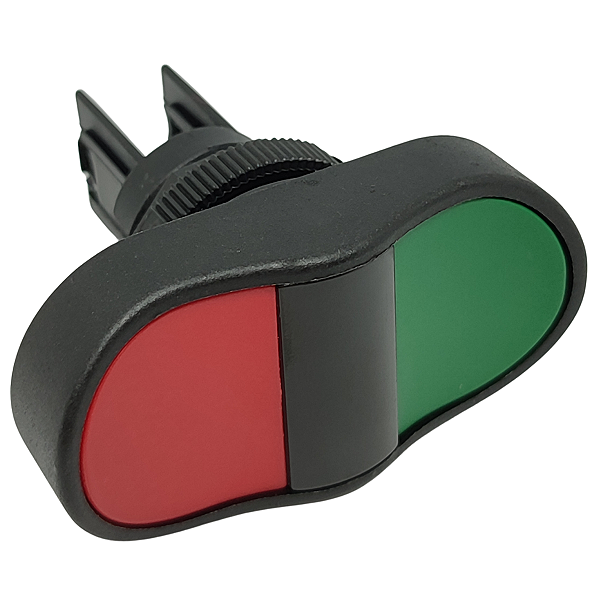 CLBD 01 03/05 BOTÃO DUPLO 22MM VERMELHA E VERDE IP65 13711801 SCHMERSAL