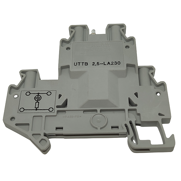 UTTB 2,5-LA 230 BORNE PARA COMPONENTES CINZA 3046715 PHOENIX CONTACT