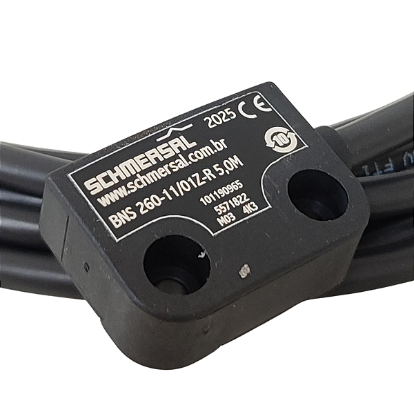 BNS 260-11/01Z-R 5,0M SENSOR MAGNÉTICO DE SEGURANÇA 1NA 1NF + 1NF 11960403 SCHMERSAL