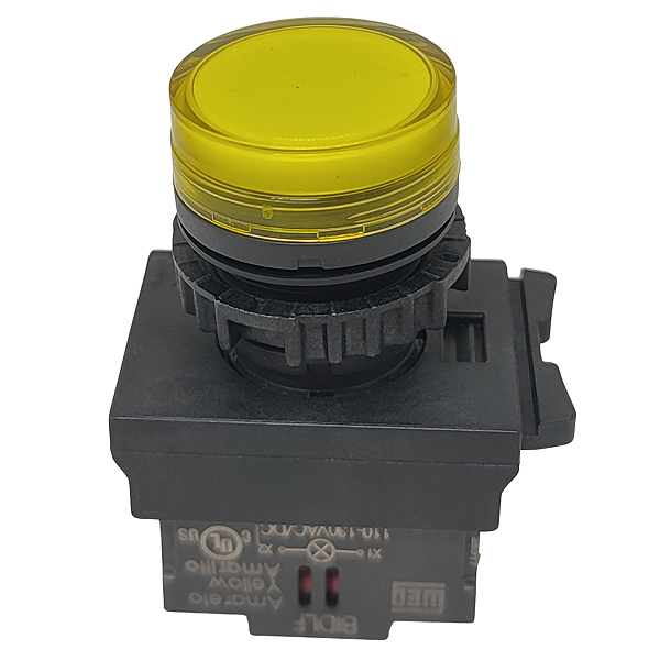CSW-SD3-FE10-3VF SINALEIRO DIFUSO AMARELO 22MM DE RESINA TERMOPLÁSTICA 110-130V 50/60HZ CC 12930883 WEG