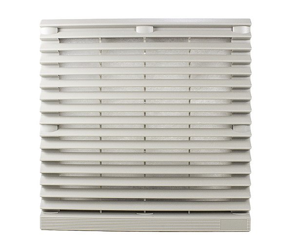 PV804 PROTETOR PLÁSTICO PARA VENTILADOR 150MM CINZA CLARO COM FILTRO I16739 METALTEX