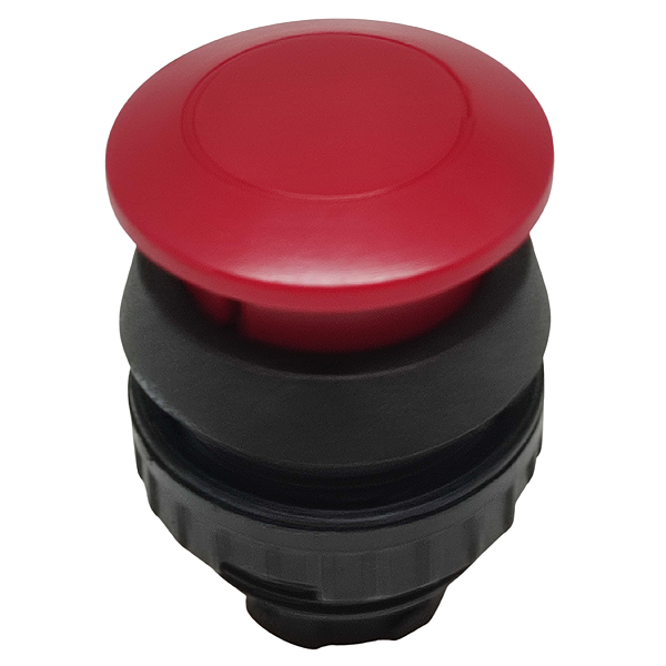 CP336/03 BOTÃO 30MM ARO PRETO COGUMELO 36MM VERMELHO 13015403 SCHMERSAL
