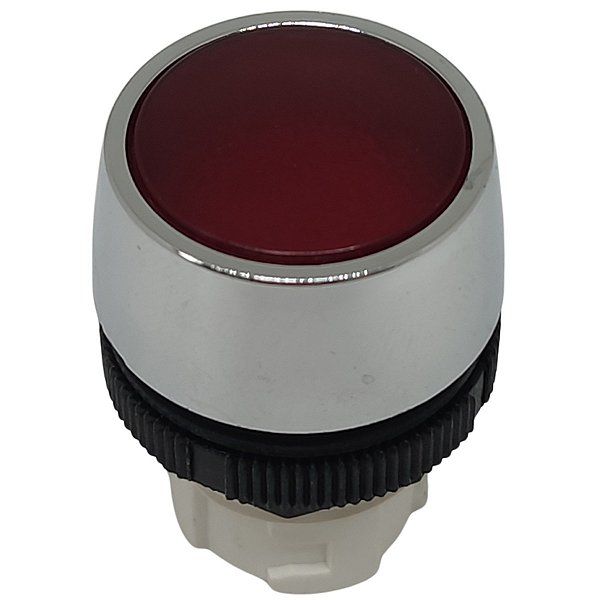 V222/13 SINALEIRO 022 FACEADO CROMADO VERMELHO 17230213 SCHMERSAL