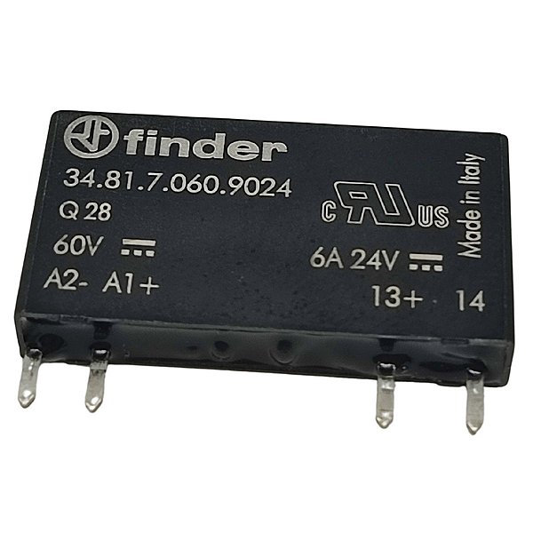 34.81.7.060.9024 RELÉ SSR PARA PCI 1NA INPUT 60VDC FINDER