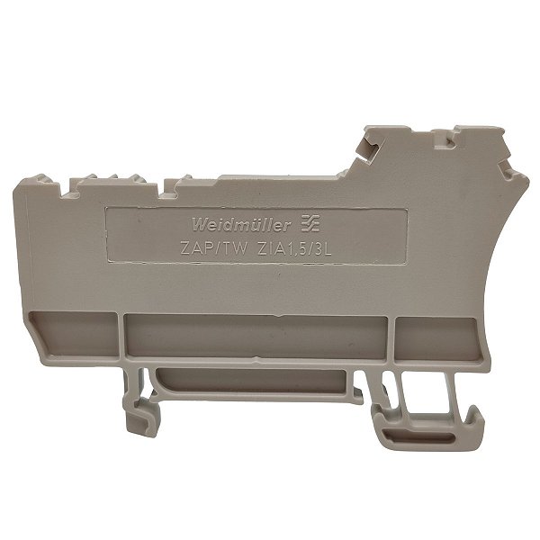 ZAP/TW ZIA 1.5/3 L TAMPA PARA BORNE CONECTOR DE PASSAGEM BEGE 1649540000 WEIDMULLER