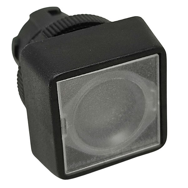 QP2/10 BOTÃO 022 ILUMINADO QUADRADO FACEADO INCOLOR 13009310 SCHMERSAL
