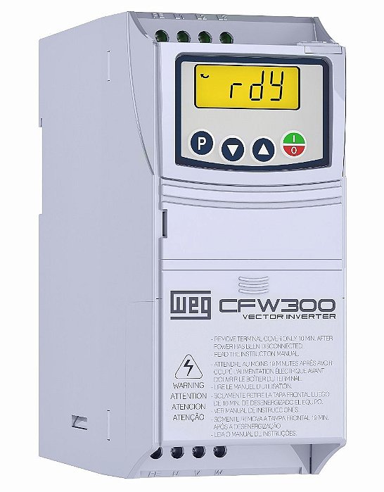 CFW300A04P2S2NB20 INVERSOR DE FREQUÊNCIA 1CV 220VCA MONOFÁSICO WEG 13059321