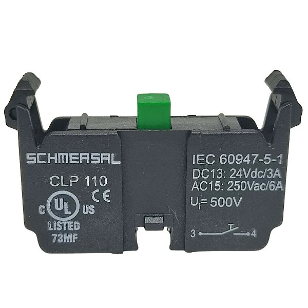 CLP 110 BLOCO DE CONTATO 1NA 139006 SCHMERSAL
