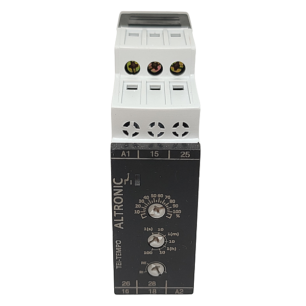 TEI 01-03 MC 24 A 240VCA/VCC RELÉ DE TEMPO MULTI ESCALA 1TEI010324 ALTRONIC