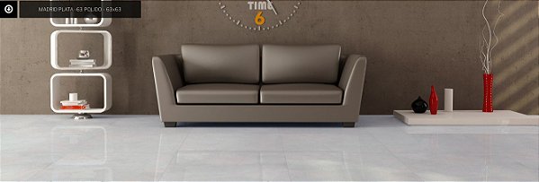 PORCELANATO MADRI PLATA 63 X 63 CX 2,75MT² DELTA