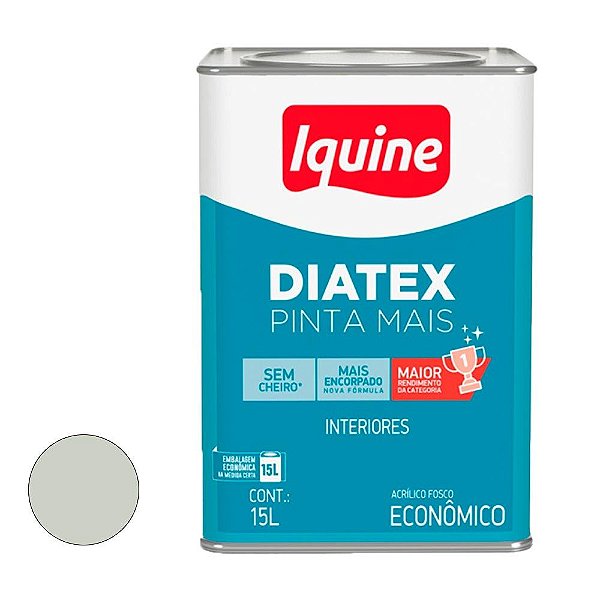 TINTA ACRILICA DIATEX PINTA MAIS BRANCO NEVE 15L IQUINE