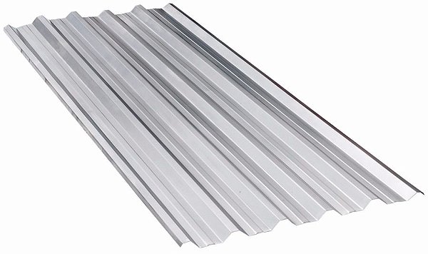 Telha Metálica Trapezoidal em Aço Galvanizado 4,00m x 1,03m