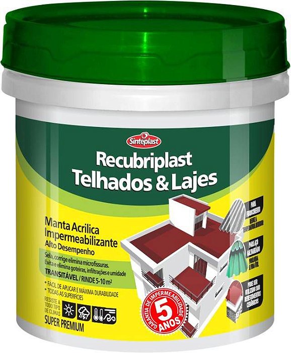 Recubriplast Telhados e Lajes