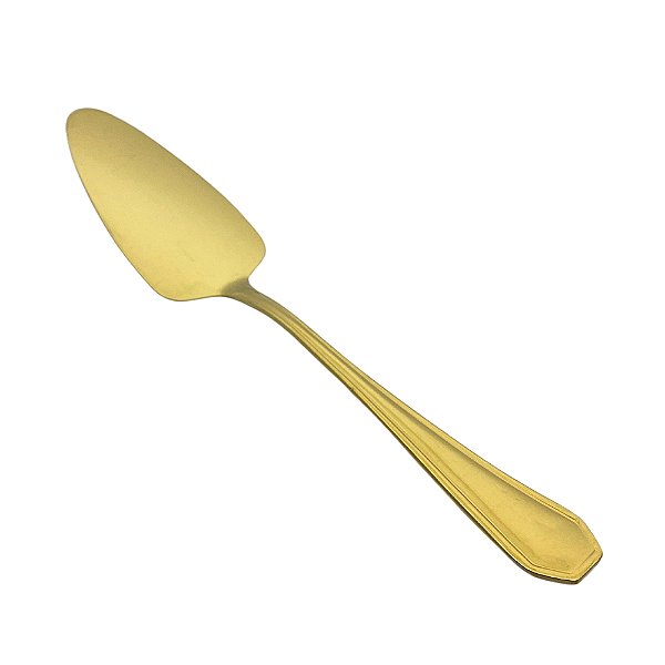 Espátula para Bolo Victoria Dourada Fineza
