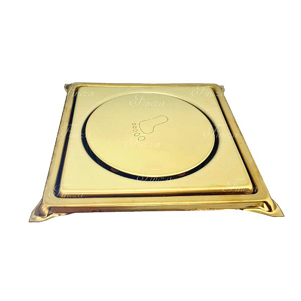 Ralo Inteligente Click Dourado Fineza