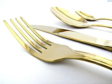 Faqueiro Dourado Victoria Fineza