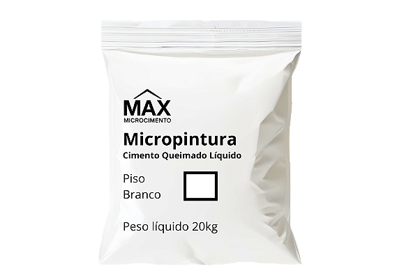 kit micropintura cimento queimado líquido piso 20kg