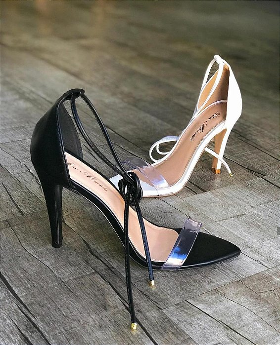 sandalia schutz bico folha