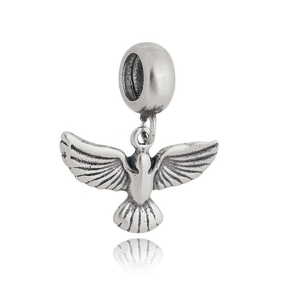 Berloque De Prata Espirito Santo – Joia em Prata 925 de Qualidade