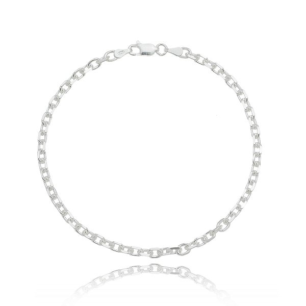 Pulseira De Prata Cadeado – Joia em Prata 925 de Qualidade